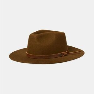 Brixton Field Proper Hat Brown/Coffee - XS wide brim